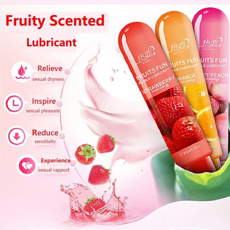 Edible Fruit Lubricant | Fruit Lubricant | Lust Pulse