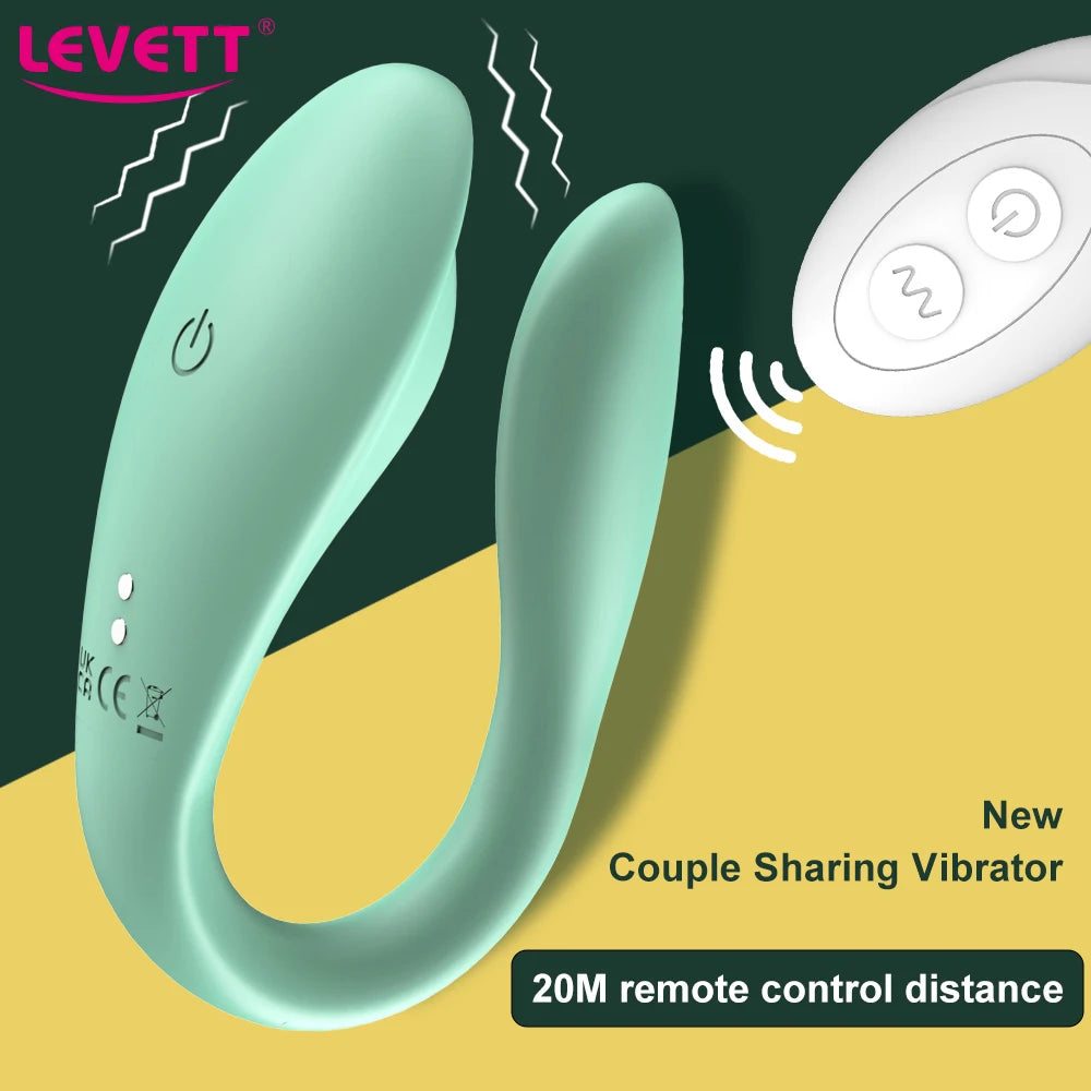 Wireless U-Shape Couple Vibrator | U-Shape Couple Vibrator |Lust Pulse