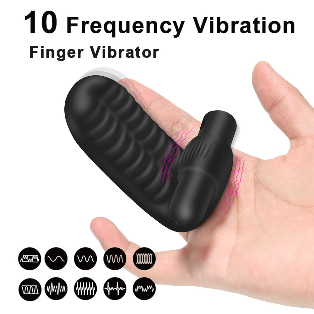 Finger Sleeve Vibrator | Finger Vibrator | Lust Pulse